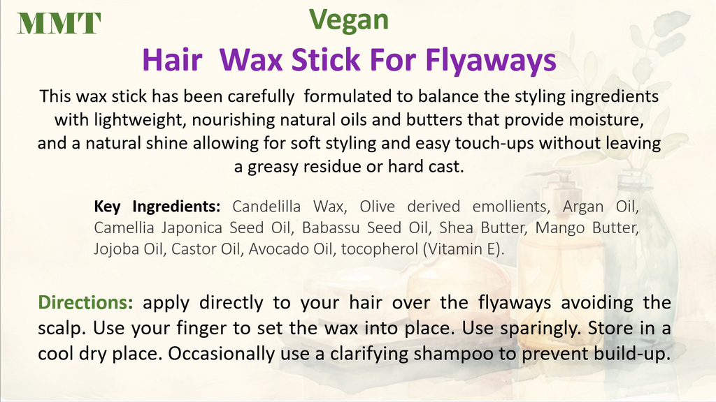 The MMT Collection.  Artisanal Botanical Leave-In Haircare.