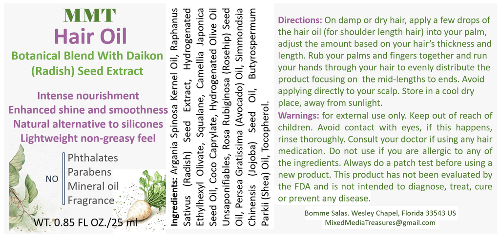 MMT Hair Oil