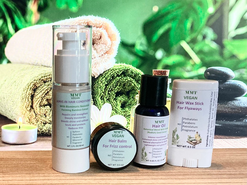 The MMT Collection.  Artisanal Botanical Leave-In Haircare.
